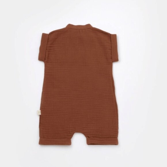 100% Organic Cotton Sleveless Romper - Picture 13 of 14